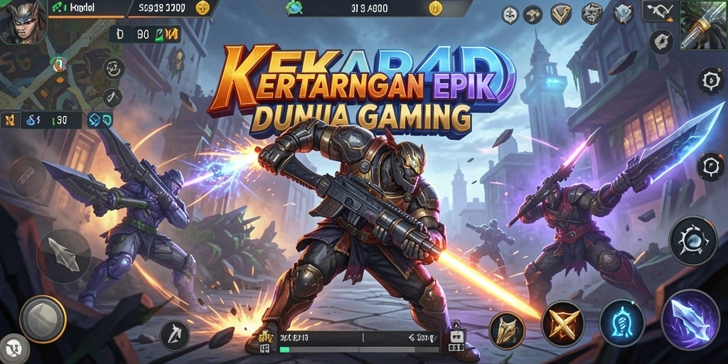 Screenshot gameplay seru KEKAR4D saat pertarungan.