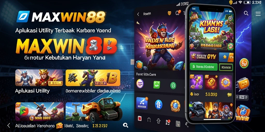 Screenshot utama MAXWIN88 menunjukkan beragam fitur yang memudahkan produktivitas.