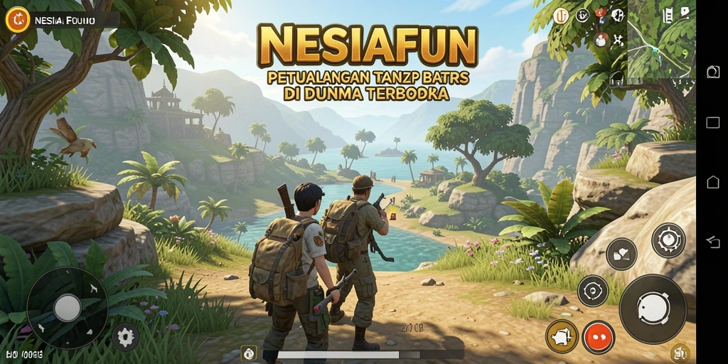 Gameplay yang menakjubkan di dunia terbuka NESIAFUN.