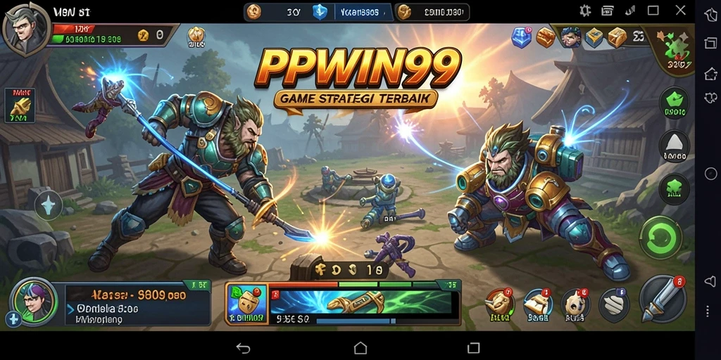 Tampilan gameplay PPWIN99 yang mendebarkan dan penuh strategi.