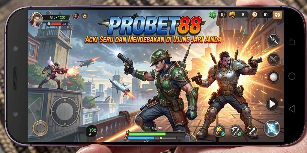 Menampilkan gameplay mendebarkan dari PROBET88 dengan aksi yang intens.